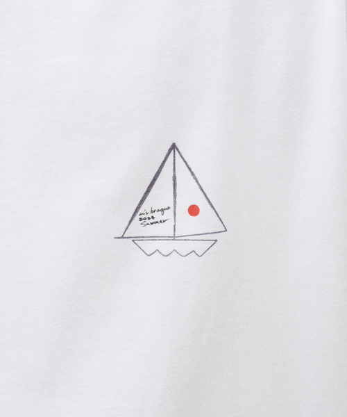 m's braque（エムズブラック）の「m's braque (エムズ ブラック) for BOUCLE FRANCH PUZZLE-Tシャツ（Tシャツ/カットソー・メンズ・ホワイト・LARGE/MEDIUM）」の12枚目の写真