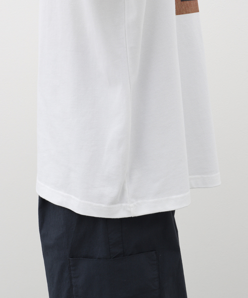 m's braque（エムズブラック）の「m's braque (エムズ ブラック) for BOUCLE FRANCH PUZZLE-Tシャツ（Tシャツ/カットソー・メンズ・ホワイト・LARGE/MEDIUM）」の13枚目の写真
