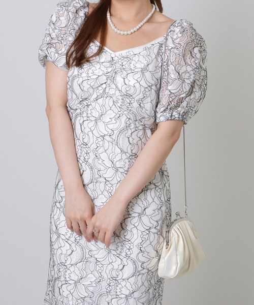 Lace Ladies(レースレディース)の「レザー調 2WAY コンパクト ギャザー がま口 バッグ(クラッチバッグ・レディース・ピンク/アイボリー・FREE)」の18枚目の写真