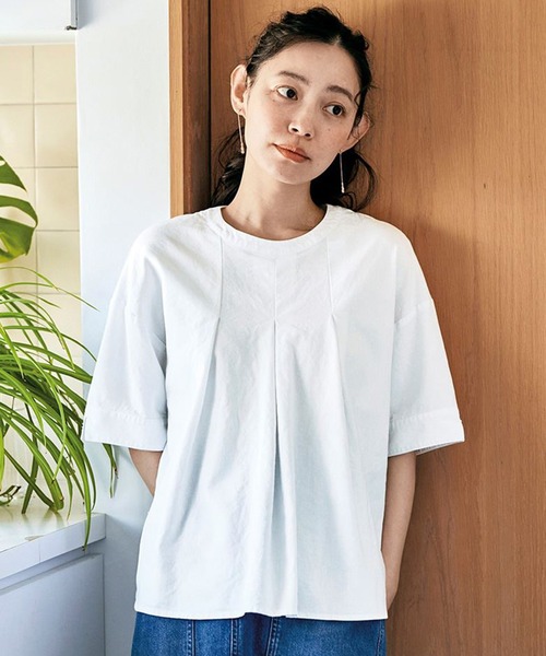 セール】and myera 布はくのTトップス（シャツ