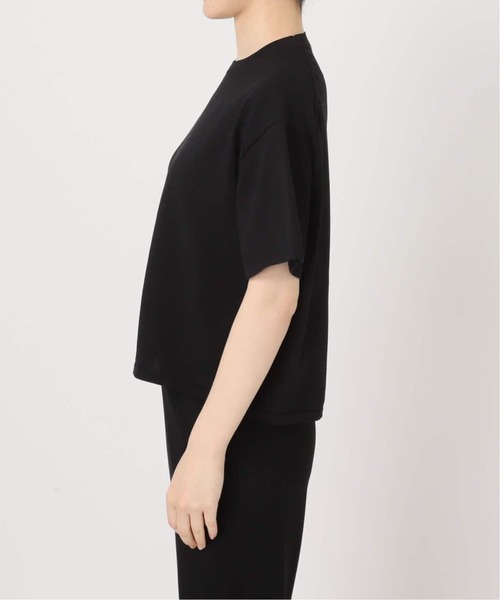 AP STUDIO（エーピーストゥディオ）の「追加3 ニットクロップドティー（ニット/セーター・レディース・ブラック/ホワイト/ネイビー・FREE）」の17枚目の写真