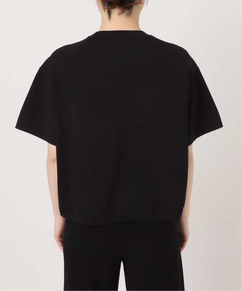 AP STUDIO（エーピーストゥディオ）の「追加3 ニットクロップドティー（ニット/セーター・レディース・ブラック/ホワイト/ネイビー・FREE）」の18枚目の写真