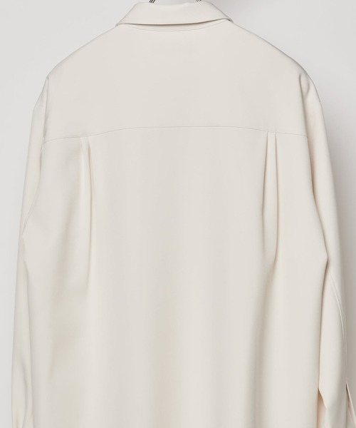 CULLNI(クルニ)の「【CULLNI / クル二】exclusive ZIPデザインシャツ(シャツ/ブラウス・メンズ・バーガンディー/ブラック/キナリ・2/1)」の9枚目の写真