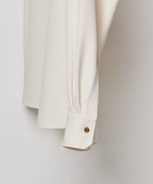 CULLNI(クルニ)の「【CULLNI / クル二】exclusive ZIPデザインシャツ(シャツ/ブラウス・メンズ・バーガンディー/ブラック/キナリ・2/1)」の13枚目の写真