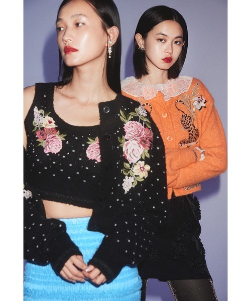 LILY BROWN×KEITA MARUYAMA カーディガン ライトブルー オンラインストア店舗 LILY BROWN×KEITA MARUYAMA カーディガン