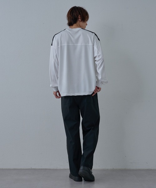 COLONY 2139（コロニートゥーワンスリーナイン）の「ゲームシャツ長袖クルー（Tシャツ/カットソー・メンズ・ブラック/ホワイト・MEDIUM/LARGE）」の20枚目の写真