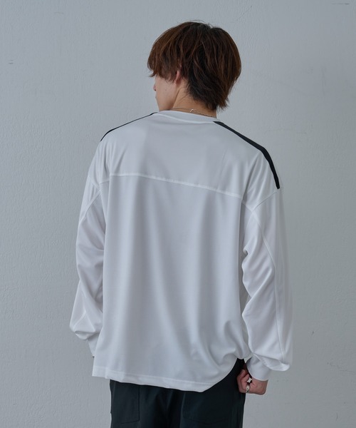 COLONY 2139（コロニートゥーワンスリーナイン）の「ゲームシャツ長袖クルー（Tシャツ/カットソー・メンズ・ブラック/ホワイト・MEDIUM/LARGE）」の5枚目の写真