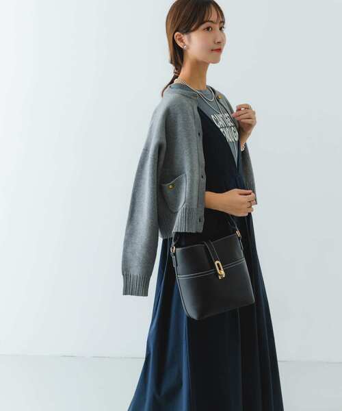 RODE SKO（ロデスコ）の「ワンハンドルステッチバケツバッグ（ハンドバッグ・レディース・ブラック/オレンジ/ベージュ系その他・ONE）」の10枚目の写真