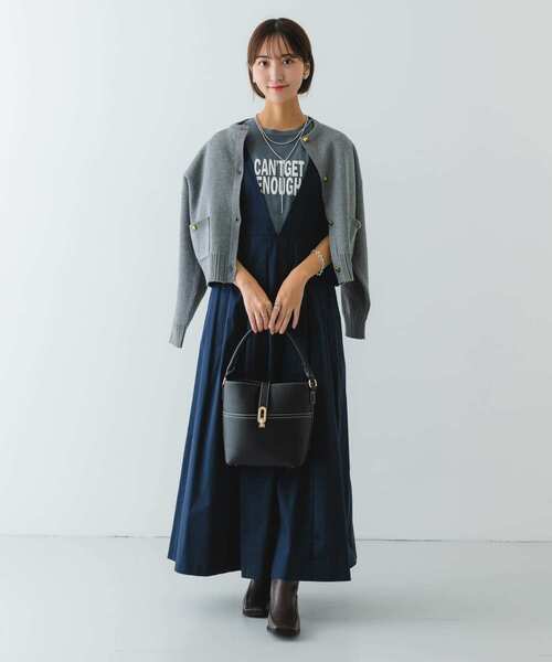 RODE SKO（ロデスコ）の「ワンハンドルステッチバケツバッグ（ハンドバッグ・レディース・ブラック/オレンジ/ベージュ系その他・ONE）」の15枚目の写真