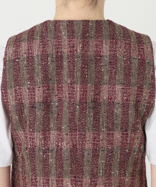 IENA LA BOUCLE LINTON Vネックベスト ベスト