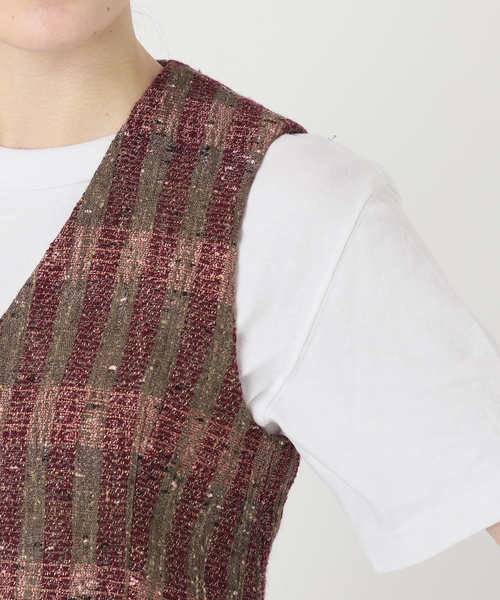 IENA LA BOUCLE LINTON Vネックベスト ベスト
