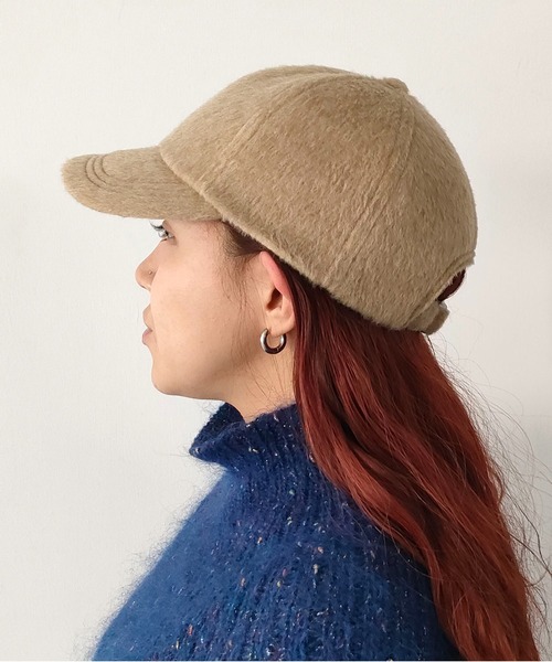 CONTROL FREAK（コントロールフリーク）の「CONTROL FREAK / CTFK（コントロールフリーク）シャギーキャップ（キャップ・レディース・ブラック/ピンク/ベージュ・FREE）」の2枚目の写真