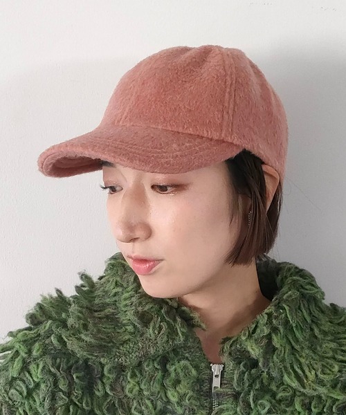 CONTROL FREAK（コントロールフリーク）の「CONTROL FREAK / CTFK（コントロールフリーク）シャギーキャップ（キャップ・レディース・ブラック/ピンク/ベージュ・FREE）」の3枚目の写真