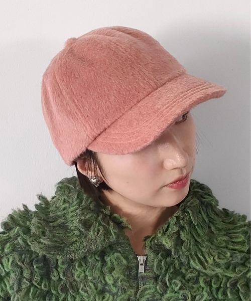 CONTROL FREAK（コントロールフリーク）の「CONTROL FREAK / CTFK（コントロールフリーク）シャギーキャップ（キャップ・レディース・ブラック/ピンク/ベージュ・FREE）」の8枚目の写真