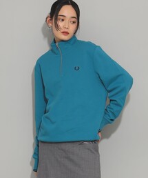 FRED PERRY / Half Zip Sweatshirt