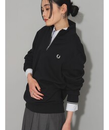 FRED PERRY / Half Zip Sweatshirt