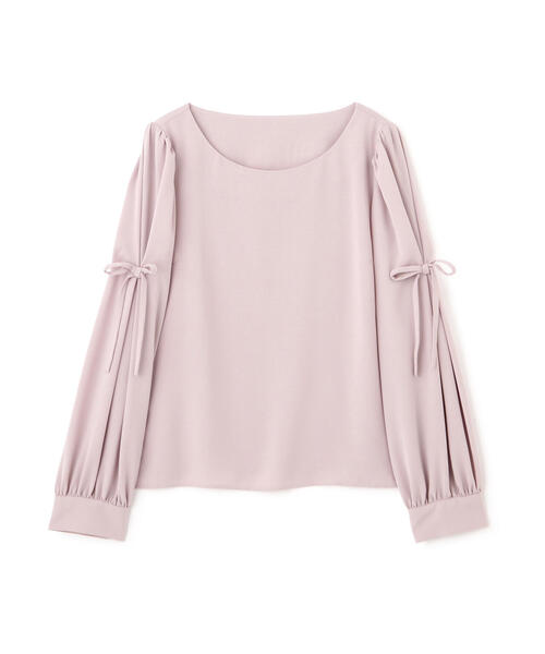 PROPORTION BODY DRESSING（プロポーションボディドレッシング）の「タックリボンスリーブブラウス / 1214210908（シャツ/ブラウス・レディース・ホワイト系その他/ブラック/ベージュ・MEDIUM/SMALL）」の19枚目の写真