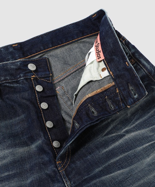パンツ acne studios 2021M broadway 28 30 Acne Studios - Regular fit jeans - 2021M - Mid Blue