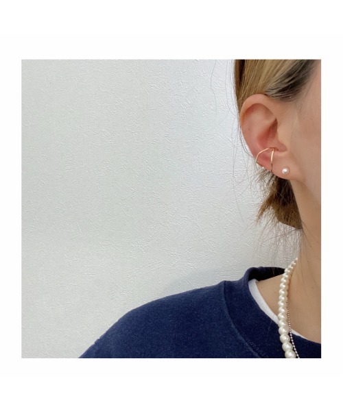 tone(トーン)の「【Laugh】tubu beads / pierce(MA)(ピアス(両耳用)・レディース・ホワイト/ブルー/グリーン/ブルー系その他・FREE)」の10枚目の写真