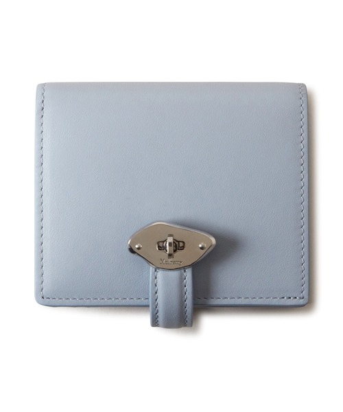 折りたたみ財布 MULBERRY LANA COMPACT WALLET Mulberry | Lana Compact Wallet | Eggshell High Gloss Leather