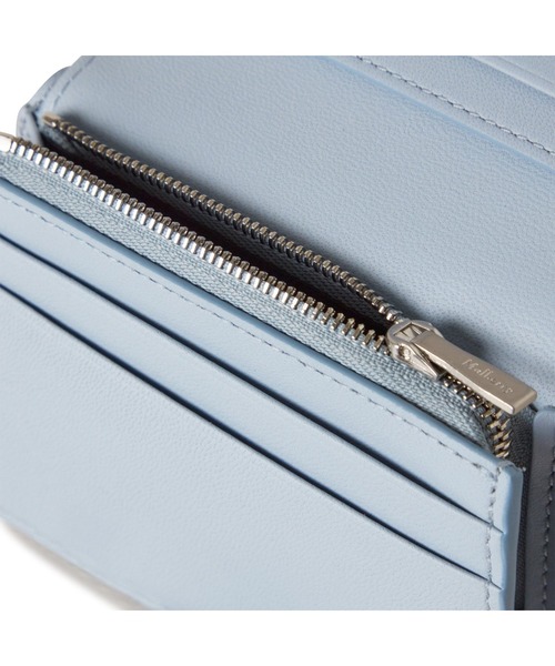 折りたたみ財布 MULBERRY LANA COMPACT WALLET Mulberry | Lana Compact Wallet | Eggshell High Gloss Leather