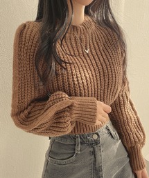 Nia | Nia(ニア)/ルーズショートニット(ニット/セーター)