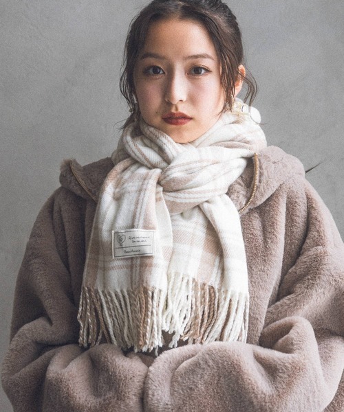 セール】【洗える！】モコモコファーフーディ（その他アウター