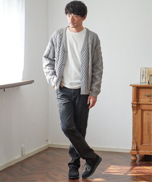 ikka(イッカ)の「フクレジャカード切り替えロンT(Tシャツ/カットソー・メンズ・オリーブ/ホワイト/ネイビー/ベージュ・M/L/XL/S)」の21枚目の写真