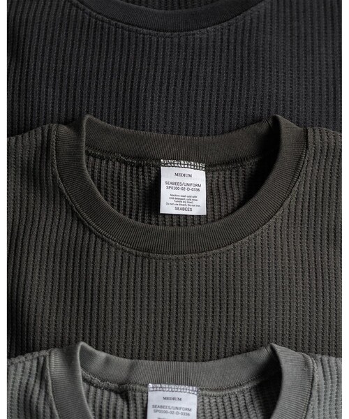 【セール】【限定展開】【SEABEES/シービーズ】ピグメントサーマル（Tシャツ/カットソー）｜GLOSTER（グロスター）