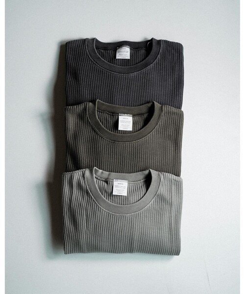 【セール】【限定展開】【SEABEES/シービーズ】ピグメントサーマル（Tシャツ/カットソー）｜GLOSTER（グロスター）