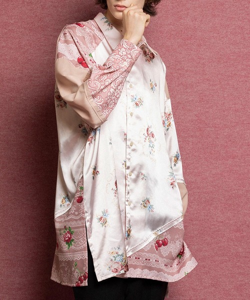 MILKBOY(ミルクボーイ)の「Garden Rose シャツ(シャツ/ブラウス・レディース・B/A/C・FREE)」の2枚目の写真