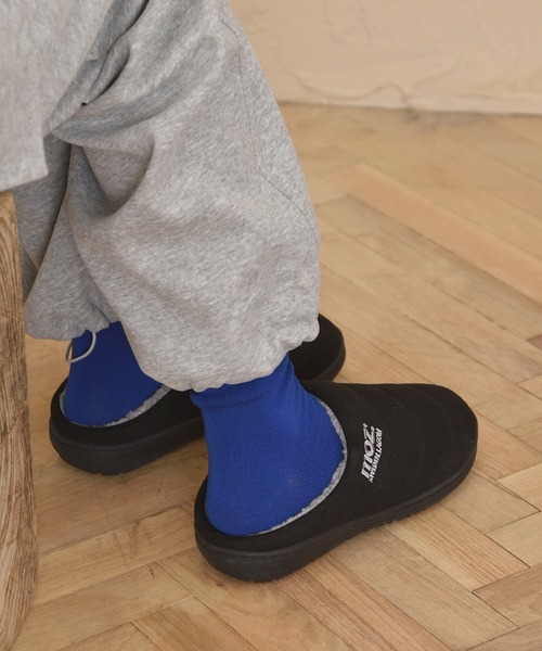 moz（モズ）の「moz(モズ)裏ボアダウンスリッポン（スリッポン・レディース・ダークベージュ/ブラック/カーキ・M/L/LL）」の5枚目の写真