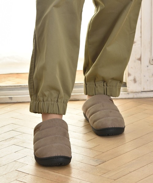 moz（モズ）の「moz(モズ)裏ボアダウンスリッポン（スリッポン・レディース・ダークベージュ/ブラック/カーキ・M/L/LL）」の9枚目の写真