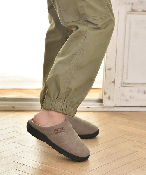 moz（モズ）の「moz(モズ)裏ボアダウンスリッポン（スリッポン・レディース・ダークベージュ/ブラック/カーキ・M/L/LL）」の10枚目の写真