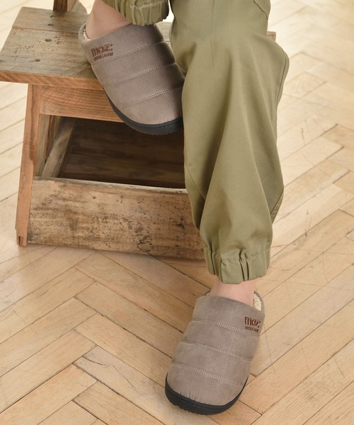 moz（モズ）の「moz(モズ)裏ボアダウンスリッポン（スリッポン・レディース・ダークベージュ/ブラック/カーキ・M/L/LL）」の13枚目の写真