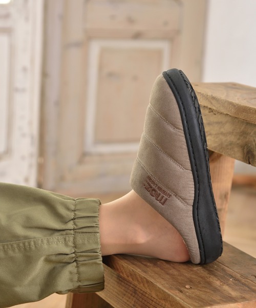 moz（モズ）の「moz(モズ)裏ボアダウンスリッポン（スリッポン・レディース・ダークベージュ/ブラック/カーキ・M/L/LL）」の16枚目の写真