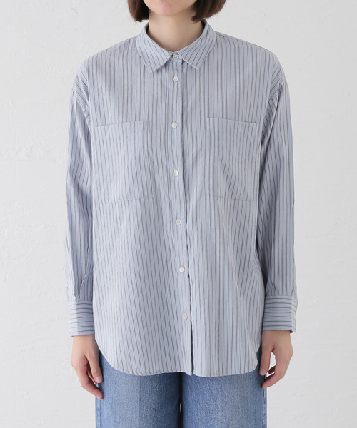JOURNAL STANDARD relume ソフトストライプシャツ JOURNAL STANDARD relume（ジャーナルスタンダード レリューム