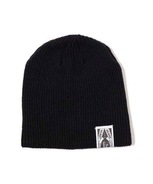ネームタグ リブ ビーニー（ニットキャップ/ビーニー）｜BEAMS HEART