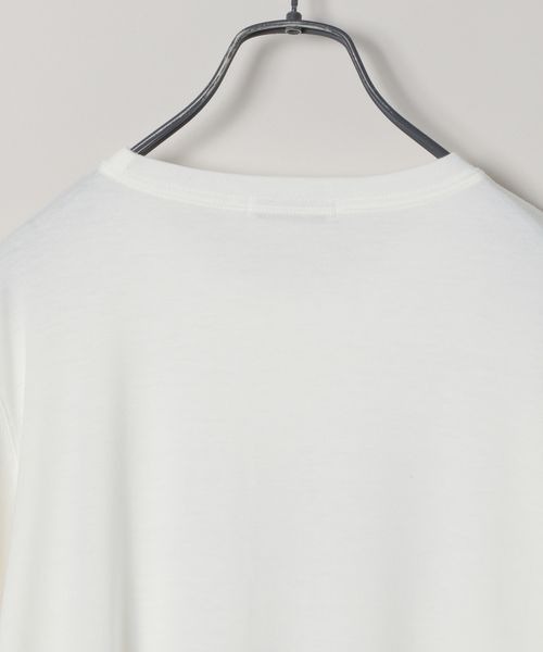 JEANASIS(ジーナシス)の「モダールスタッズロゴLS TEE/211043(Tシャツ/カットソー・レディース・ブラック/ホワイト・FREE)」の3枚目の写真