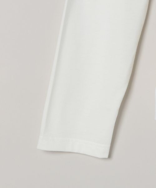 JEANASIS(ジーナシス)の「モダールスタッズロゴLS TEE/211043(Tシャツ/カットソー・レディース・ブラック/ホワイト・FREE)」の9枚目の写真