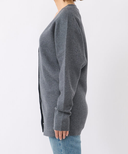 RIVE DROITE(リヴドロワ)の「【セットアップ対応】ルーズフィットソフトカーディガン(カーディガン/ボレロ・レディース・モカ/チャコールグレー・FREE)」の20枚目の写真