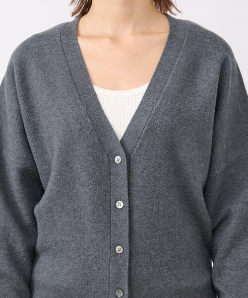 RIVE DROITE(リヴドロワ)の「【セットアップ対応】ルーズフィットソフトカーディガン(カーディガン/ボレロ・レディース・モカ/チャコールグレー・FREE)」の22枚目の写真