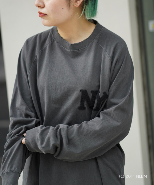 SCREEN STARS(スクリーンスターズ)の「SCREEN STARS/スクリーンスターズ Negro Leagues Damage L/S(Tシャツ/カットソー・メンズ・ライトグレー/ブラック/ブラック系その他/グレー・MEDIUM/LARGE)」の7枚目の写真