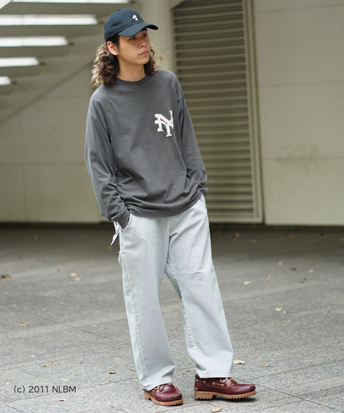 SCREEN STARS(スクリーンスターズ)の「SCREEN STARS/スクリーンスターズ Negro Leagues Damage L/S(Tシャツ/カットソー・メンズ・ライトグレー/ブラック/ブラック系その他/グレー・MEDIUM/LARGE)」の10枚目の写真