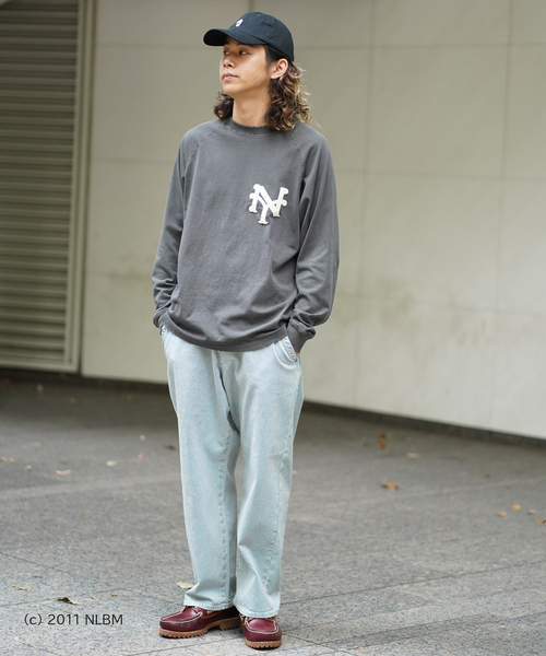 SCREEN STARS(スクリーンスターズ)の「SCREEN STARS/スクリーンスターズ Negro Leagues Damage L/S(Tシャツ/カットソー・メンズ・ライトグレー/ブラック/ブラック系その他/グレー・MEDIUM/LARGE)」の11枚目の写真