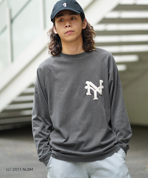 SCREEN STARS(スクリーンスターズ)の「SCREEN STARS/スクリーンスターズ Negro Leagues Damage L/S(Tシャツ/カットソー・メンズ・ライトグレー/ブラック/ブラック系その他/グレー・MEDIUM/LARGE)」の13枚目の写真