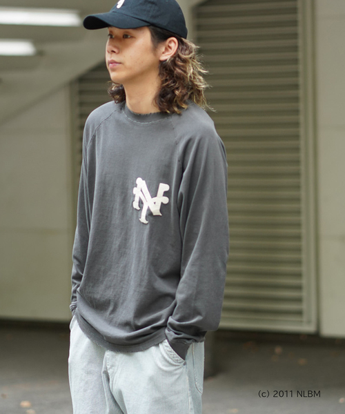 SCREEN STARS(スクリーンスターズ)の「SCREEN STARS/スクリーンスターズ Negro Leagues Damage L/S(Tシャツ/カットソー・メンズ・ライトグレー/ブラック/ブラック系その他/グレー・MEDIUM/LARGE)」の14枚目の写真