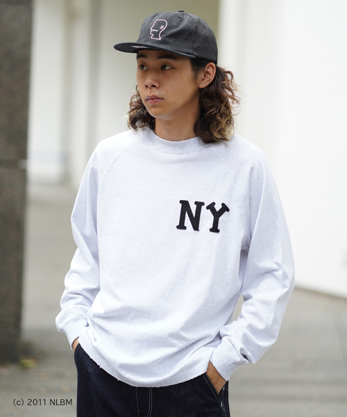 SCREEN STARS(スクリーンスターズ)の「SCREEN STARS/スクリーンスターズ Negro Leagues Damage L/S(Tシャツ/カットソー・メンズ・ライトグレー/ブラック/ブラック系その他/グレー・MEDIUM/LARGE)」の21枚目の写真