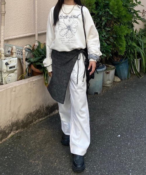 nemne store（ネンネストア）の「【Seoup】レイヤードシアーニット