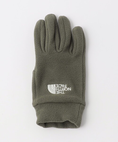 THE NORTH FACE（ザノースフェイス）の「＜THE NORTH FACE＞ マイクロ フリース グローブ / 手袋 / キッズ（手袋・キッズ・ブラック/オリーブ・L/M）」の3枚目の写真